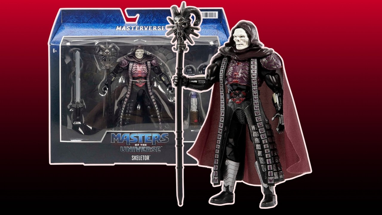 Figurki Masters of the Universe nawet 22% taniej na Amazon.pl, źródło grafiki: Mattel, grafika promocyjna.