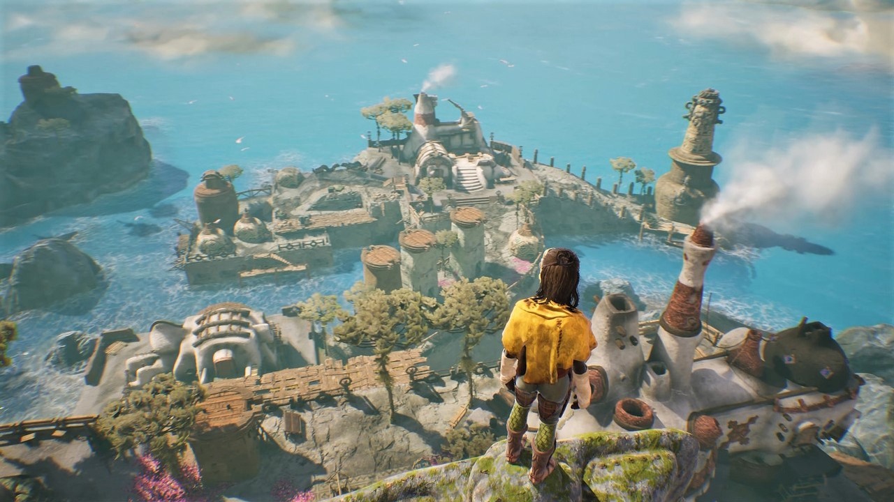 Towers of Aghasba to builder nowej generacji z otwartym światem, zobacz grę w akcji, źródło grafiki: Dreamlit.