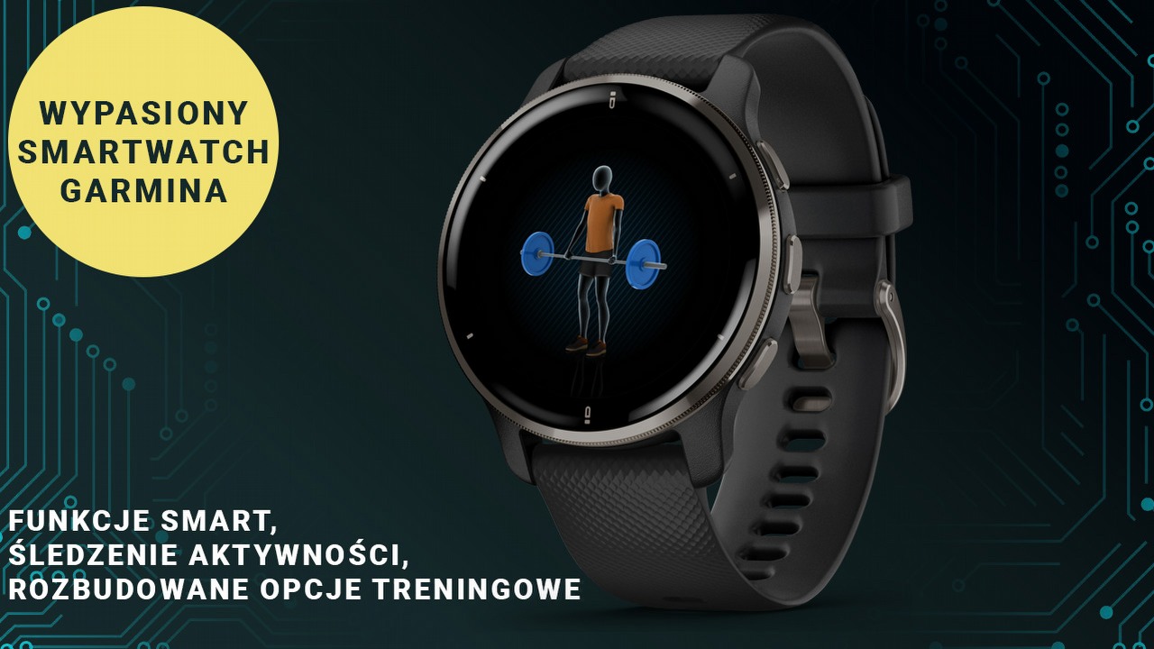 Smartwatch dla amatorów sportu i tych, co stawiają na lifestyle.