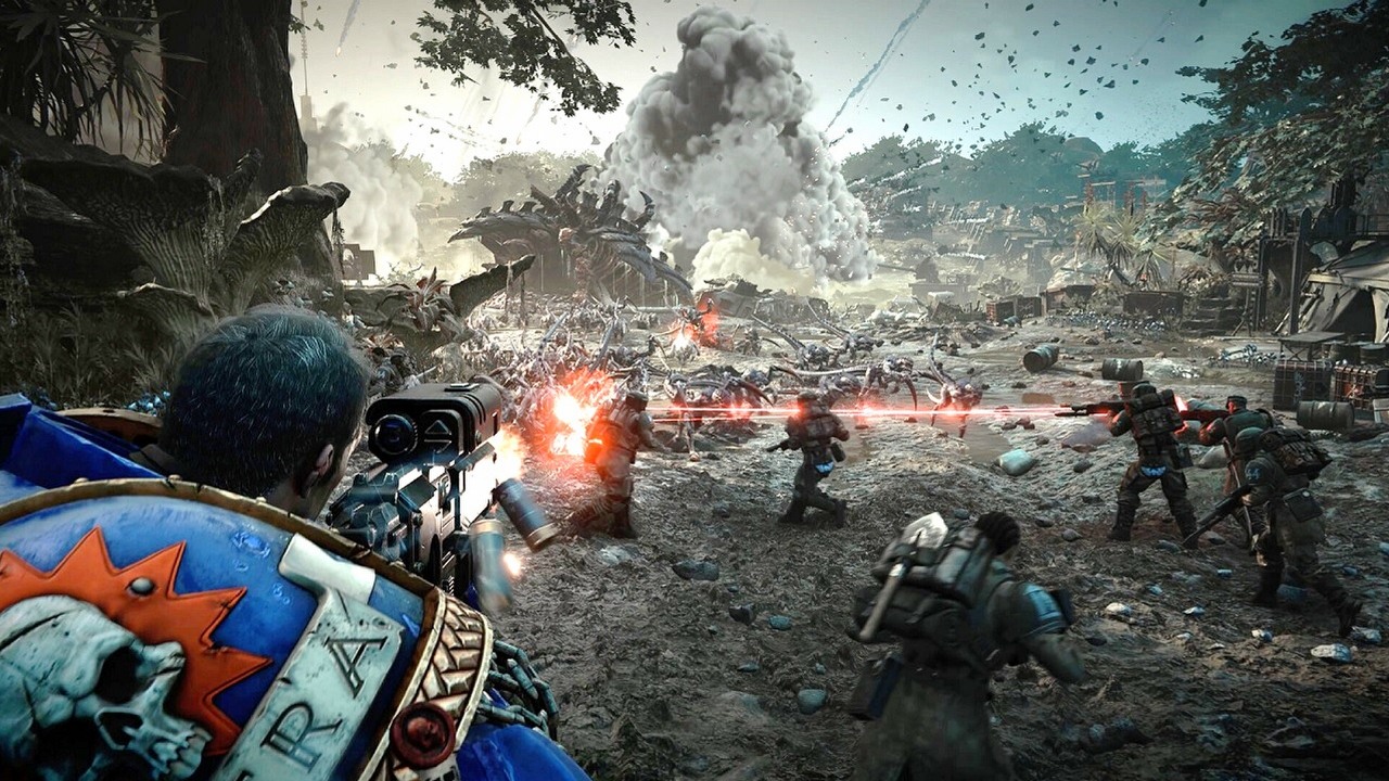 Krwawa minuta, czyli nowy gameplay z Warhammer 40K: Space Marine 2, źródło grafiki: Focus Entertainment..