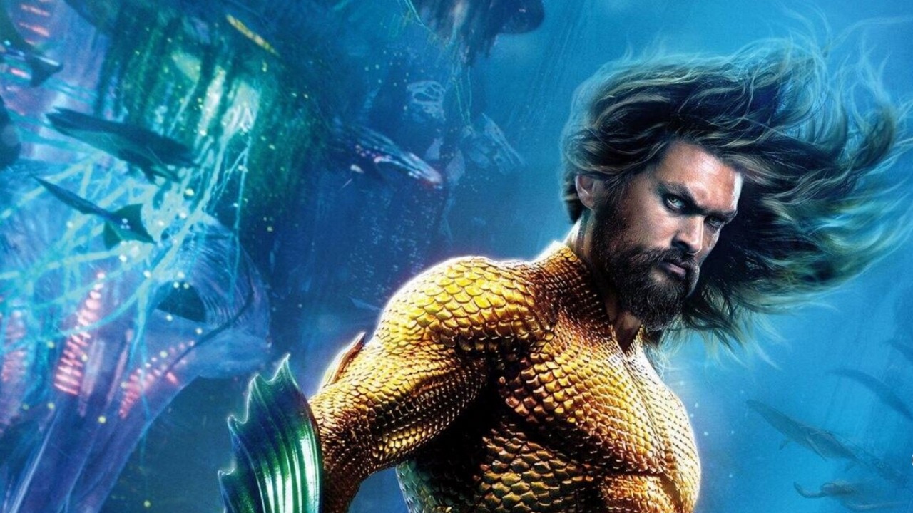 Jason Momoa powinien zostać nowym Batmanem? W zabawnym wideo pokazał, że bardzo by chciał, źródło grafiki: Aquaman; James Wan; Warner Bros. Pictures; 2018.