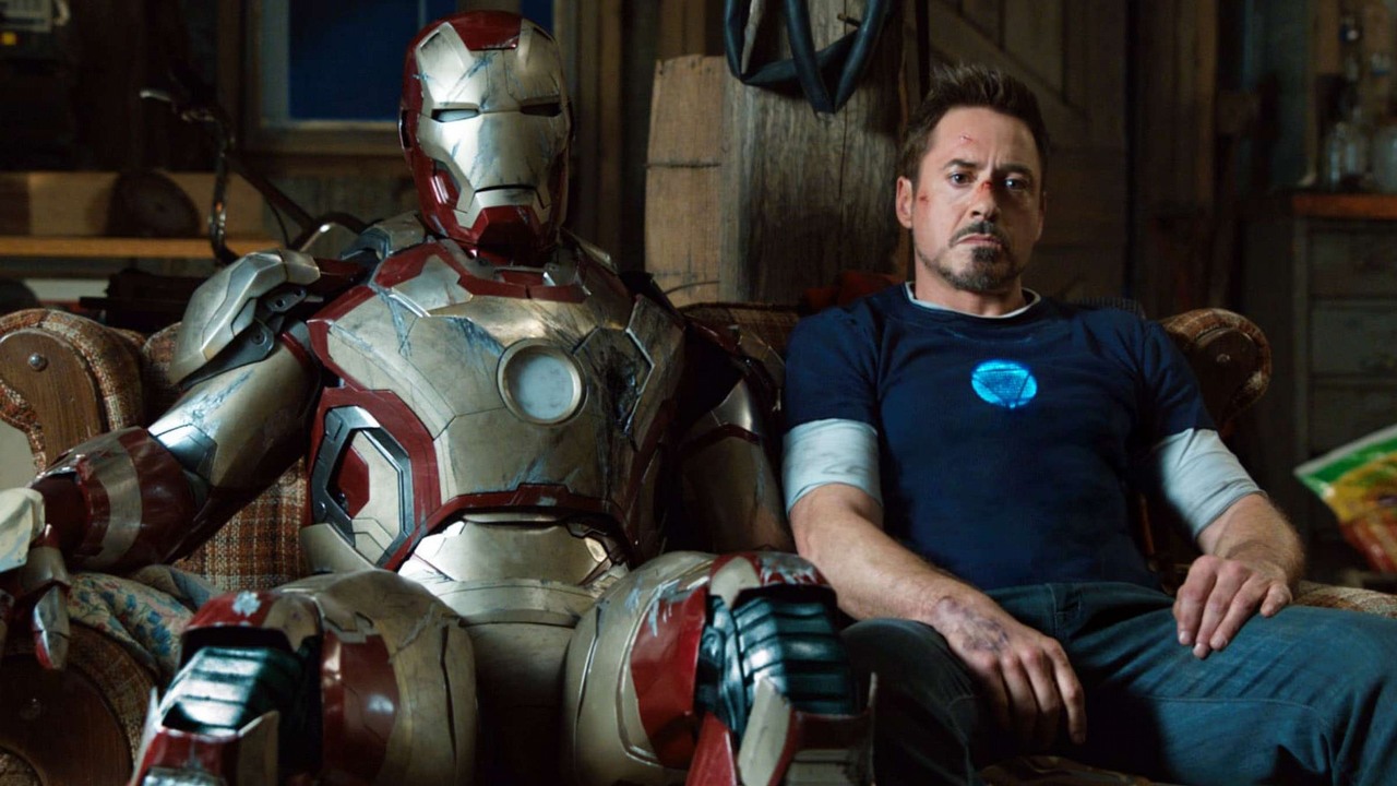 Robert Downey Jr. mógł zagrać inną postać Marvela, zanim został Iron Manem, źródło grafiki: Iron Man 3, Shane Black, Marvels Studio, 2013.