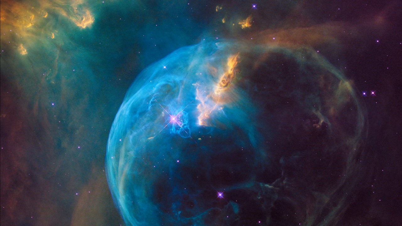 Teleskop Webba pozwolił odkryć szokująco wielką czarną dziurę, źródło grafiki: Unsplash | NASA.