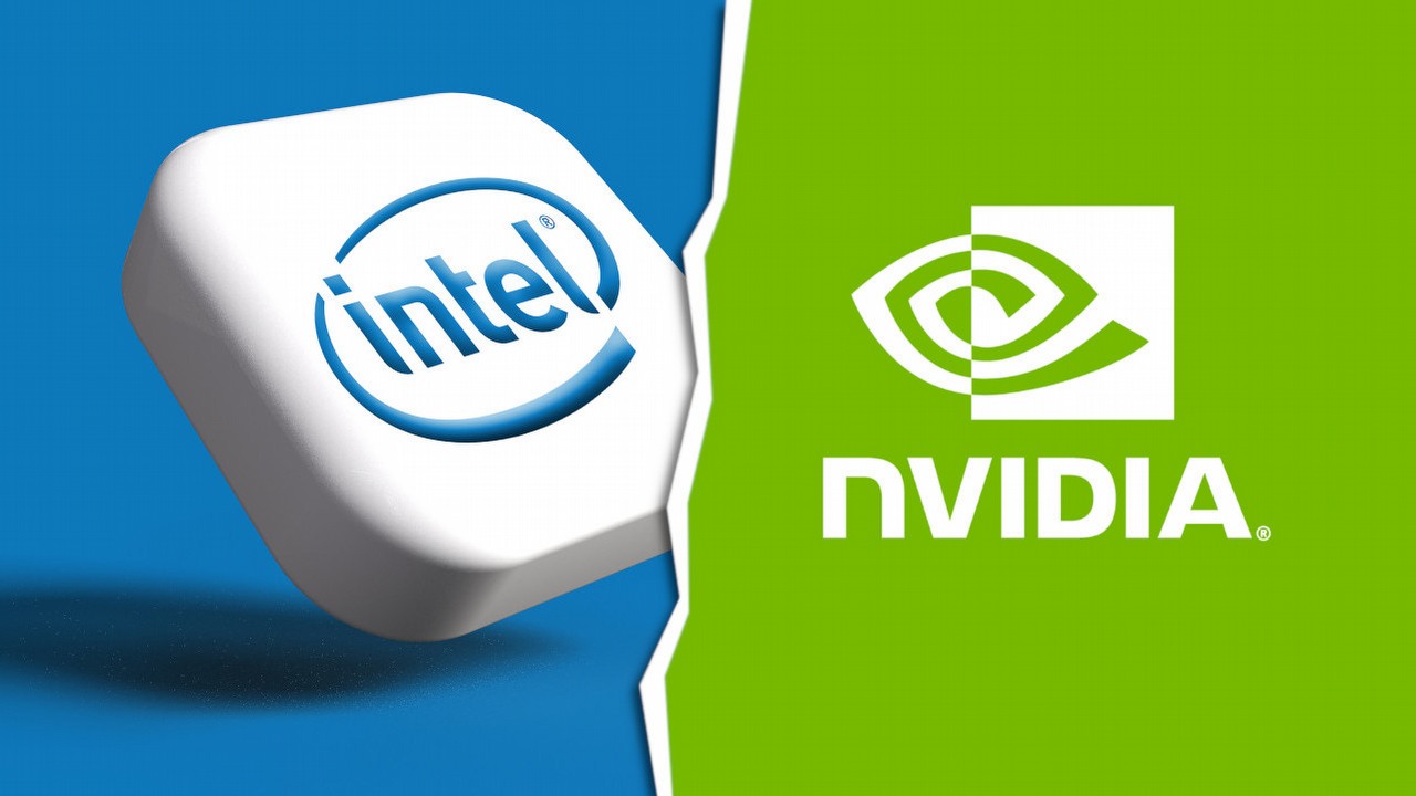 Niespodziewany obrót spraw, Intel może robić karty graficzne Nvidii, źródło grafiki: Rubaitul Azad / Unsplash, Nvidia.