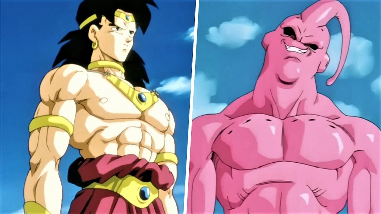 Gdyby Buu z Dragon Ball wchłonął Broly'ego, to mógłby tak wyglądać, źródło grafiki: Dragon Ball Z: Legendarny Super Saiyan, Shigeyasu Yamauchi, Bird Studios, 1993 / Dragon Ball Z, Akira Toriyama, Fuji TV, 1989.