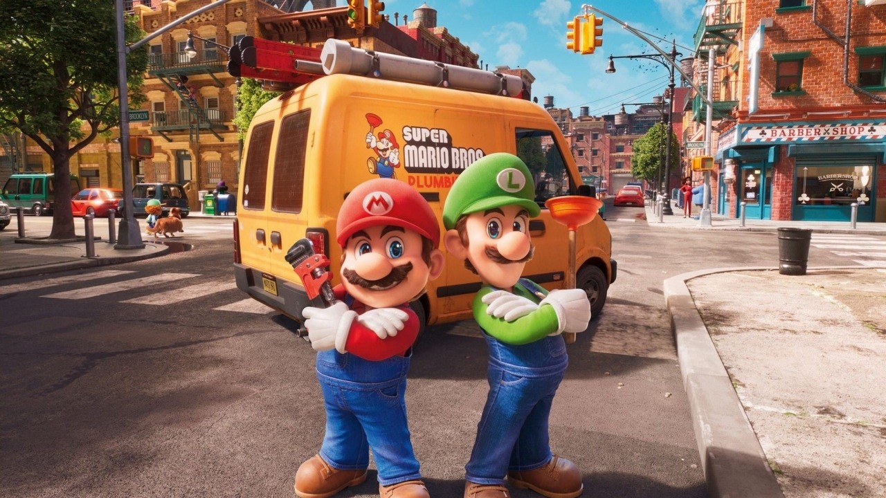 Super Mario Bros. Film jest drugą najbardziej dochodową animacją i ma szansę pobić rekord, źródło grafiki: Super Mario Bros. Film; reż. Aaron Horvath i Michael Jelenic; Universal Pictures; 2023.