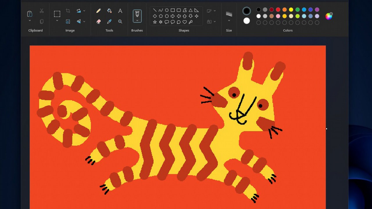 Z wprowadzeniem tej funkcji do Paint Microsoft spóźnił się o kilka lat, źródło grafiki: Microsoft.