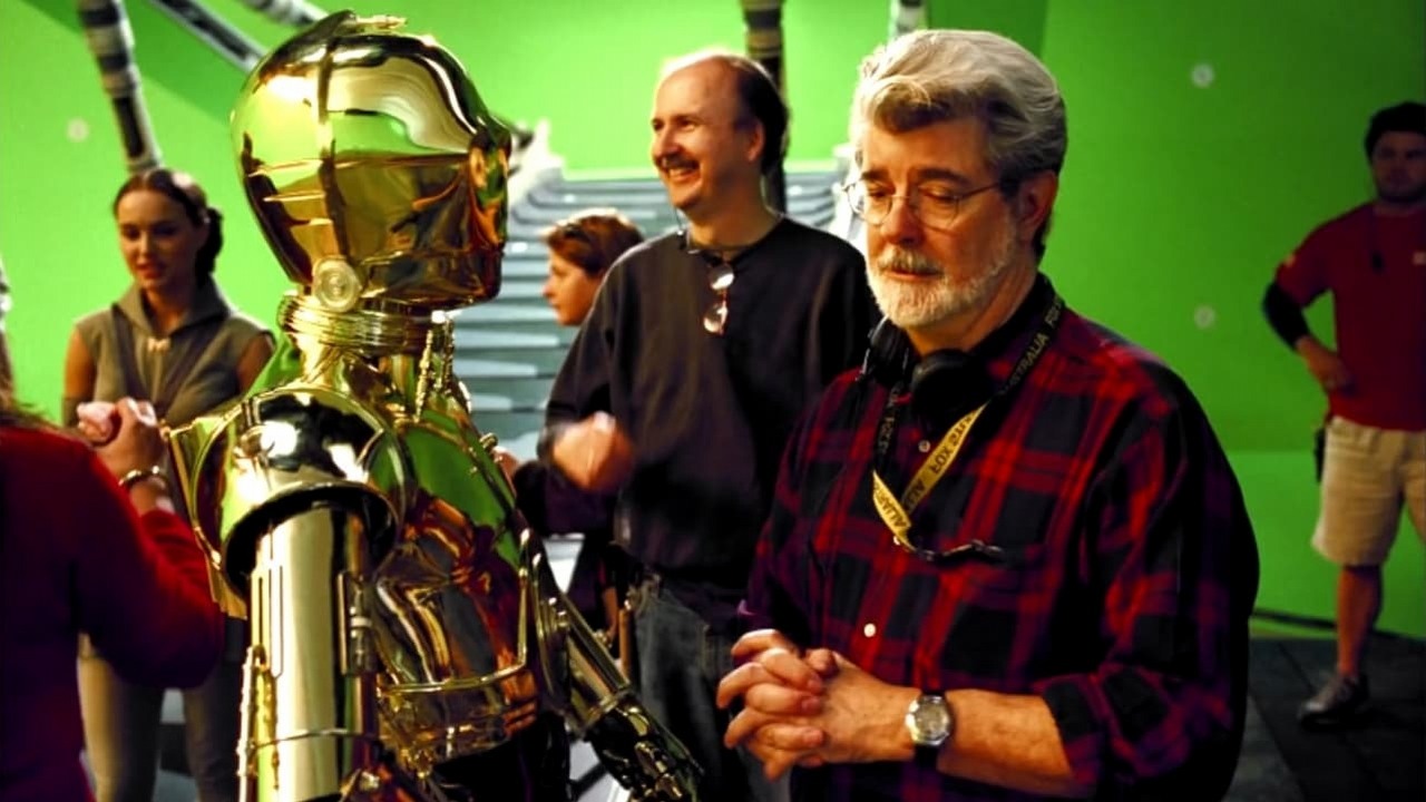 George Lucas pokochał jeden z nowych filmów Star Wars. Scenarzysta wspomina rozmowę z filmowcem, źródło grafiki: The Phantom Menace 20 Years Later | YouTube: StarWarsOnly; 2019.