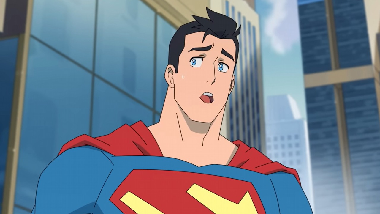 Takiego Supermana jeszcze nie było. Zobaczcie zwiastun My Adventures With Superman, źródło grafiki: My Adventures With Superman, Jake Wyatt, Adult Swim, 2023..
