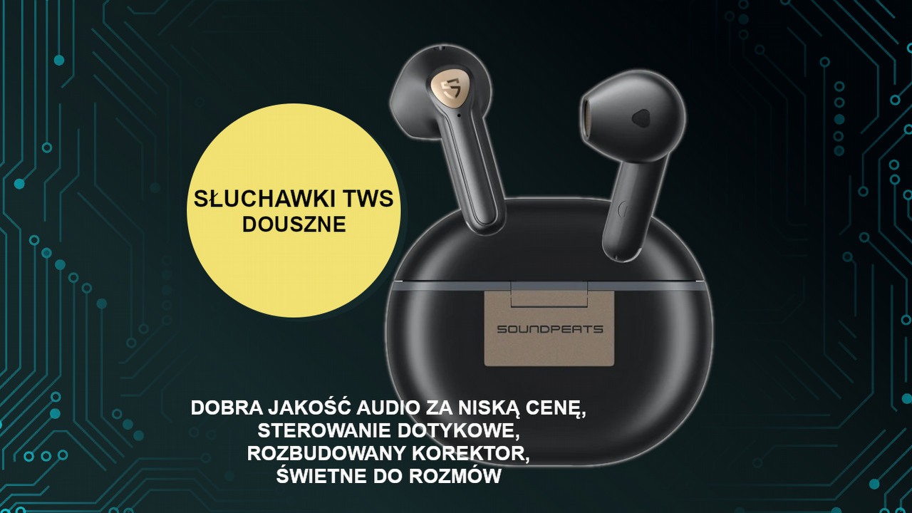 W tej cenie prawdopodobnie nie znajdziecie lepszych bezprzewodowych słuchawek dousznych.