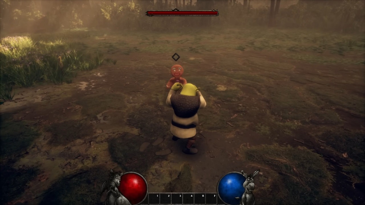 Darmowa „gra” ze Shrekiem spodobała się graczom, chcą dużego RPG z otwartym światem, źródło grafiki: YouTube | Fat Dino.