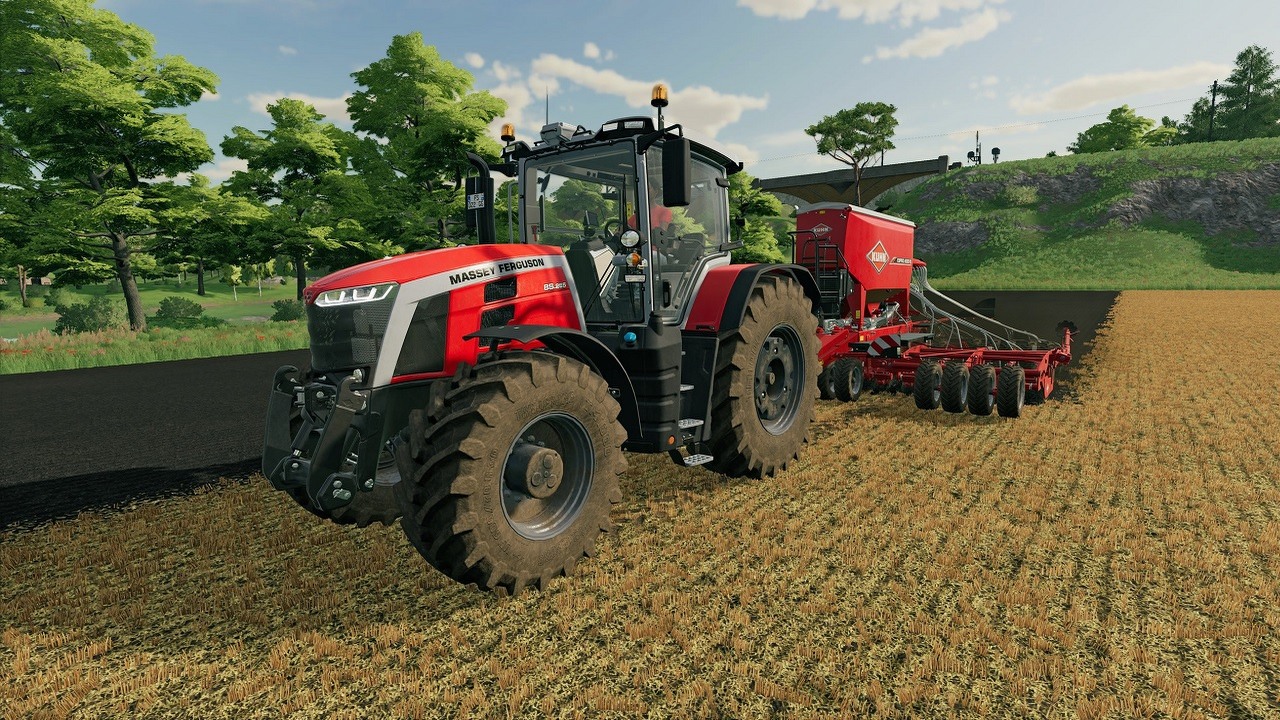 Farming Simulator 22 otrzymał tryby multiplayer oparte na rywalizacji, źródło grafiki: Giants Software.