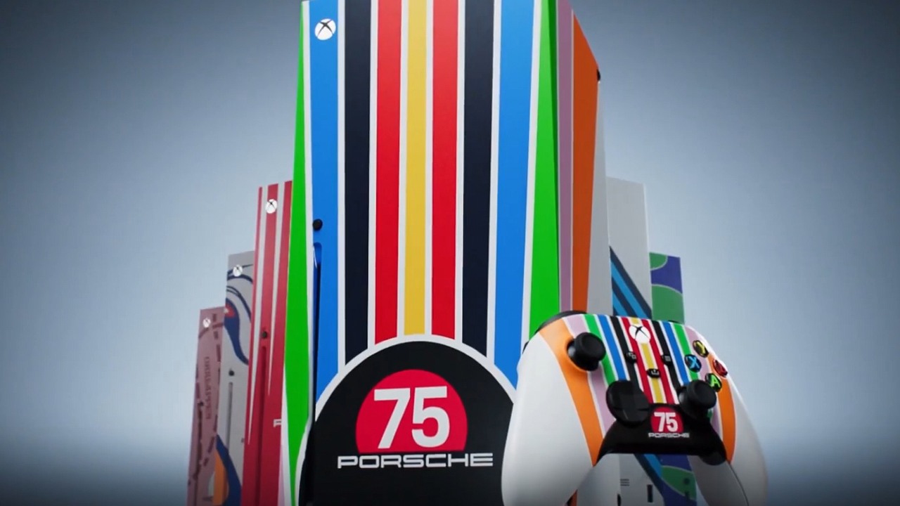 Porsche pokazało limitowanego Xboxa; powstało tylko 75 sztuk, źródło grafiki: Porsche Xbox Sweepstakes.