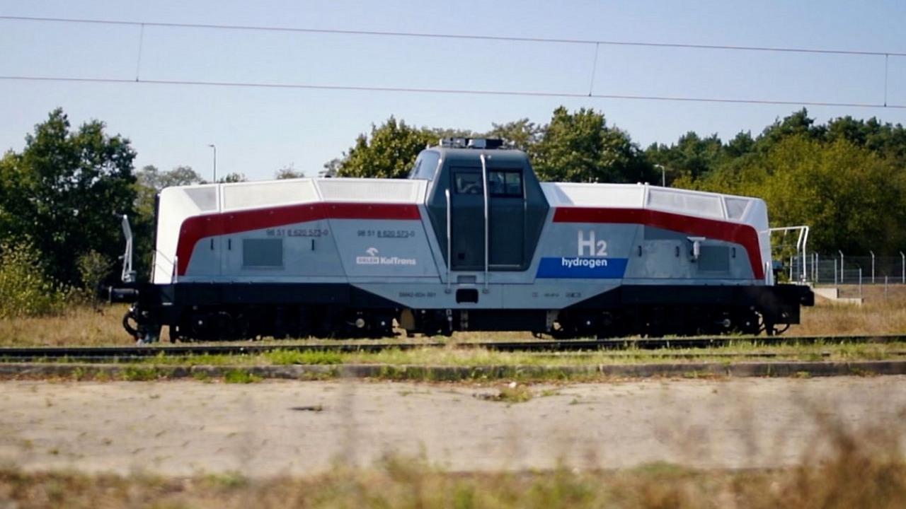 Pierwsza polska lokomotywa wodorowa dopuszczona do użytkowania, źródło grafiki: Pesa.