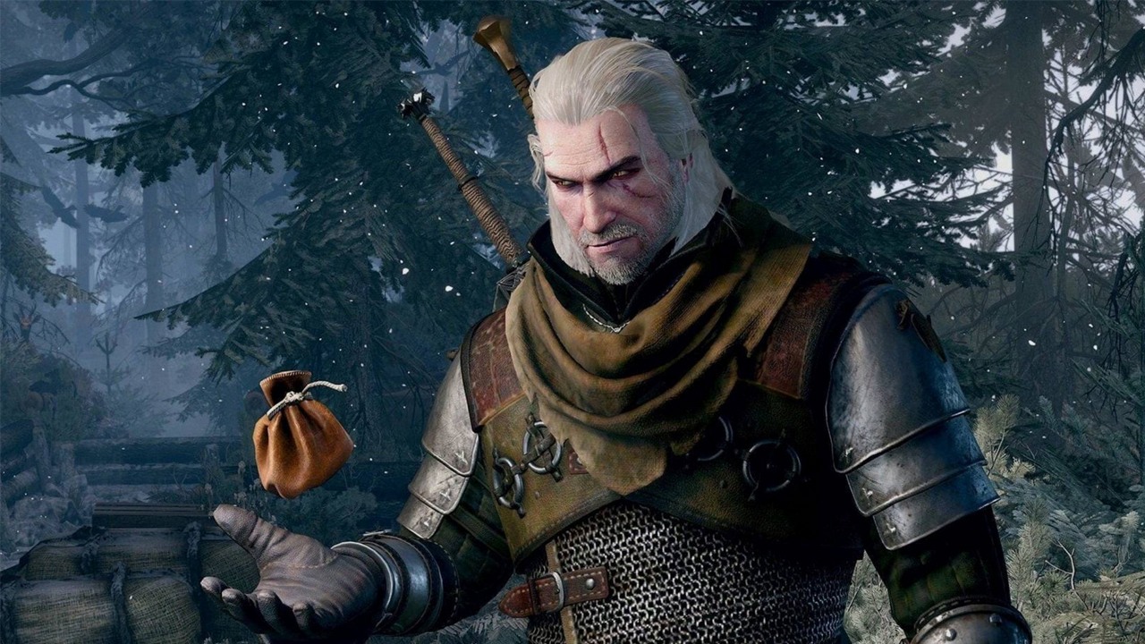 36 zł za trzy główne części Wiedźmina, kusząca promocja na Steam, źródło grafiki: CD Projekt.