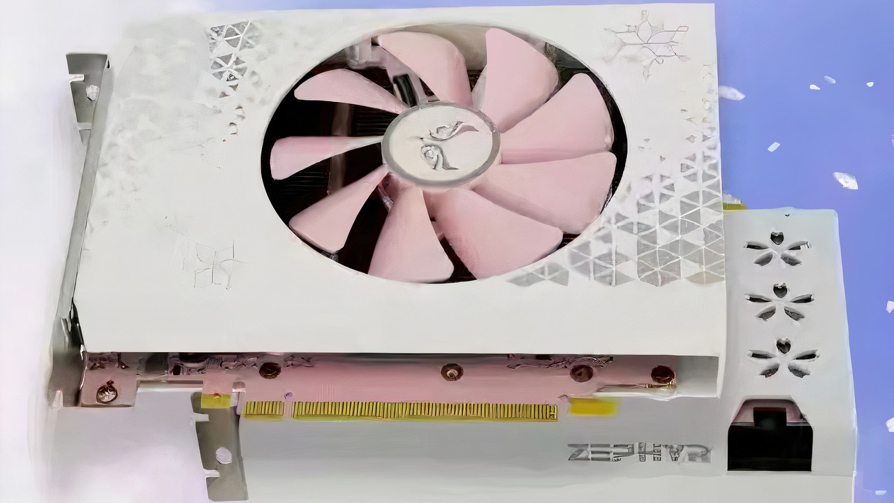 Chińczycy pokazali słodkie, różowe RTX-y 3060 Ti, źródło grafiki: Zephyr.