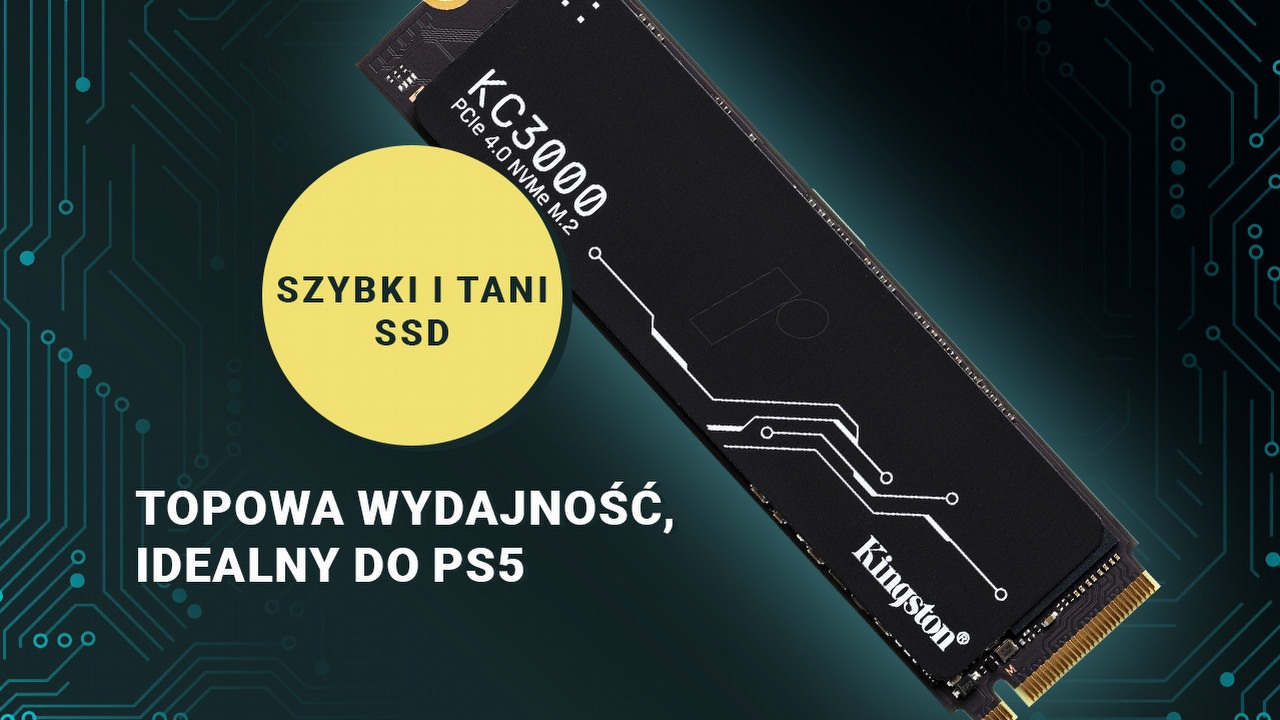 Jeden z najwydajniejszych dysków SSD w rozsądnej cenie.