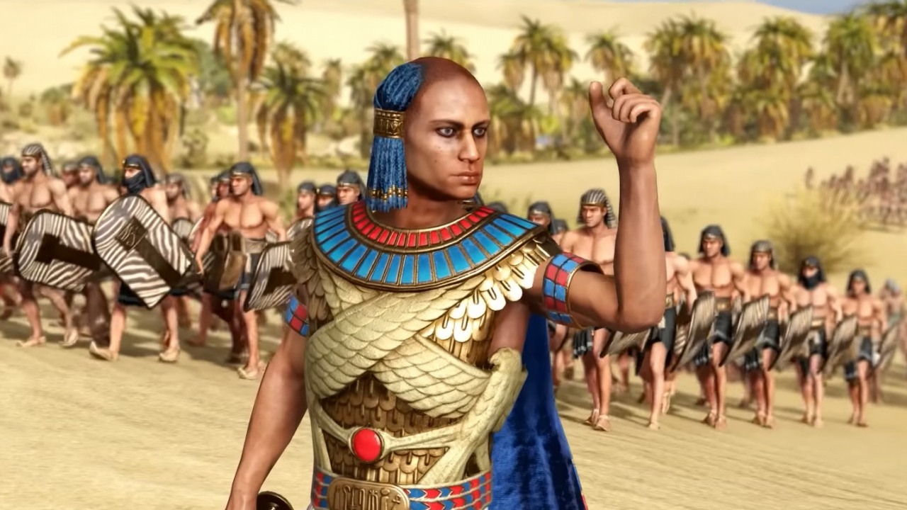 Ramzes robi porządek w Egipcie na nowym gameplayu z Total War: Pharaoh, źródło grafiki: Sega / Creative Assembly.