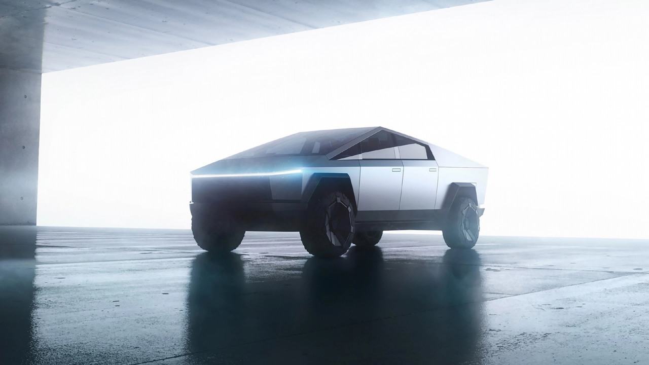 Cybertruck Elona Muska ma tyle wad, że nie wiadomo kiedy trafi na drogi, źródło grafiki: Tesla.