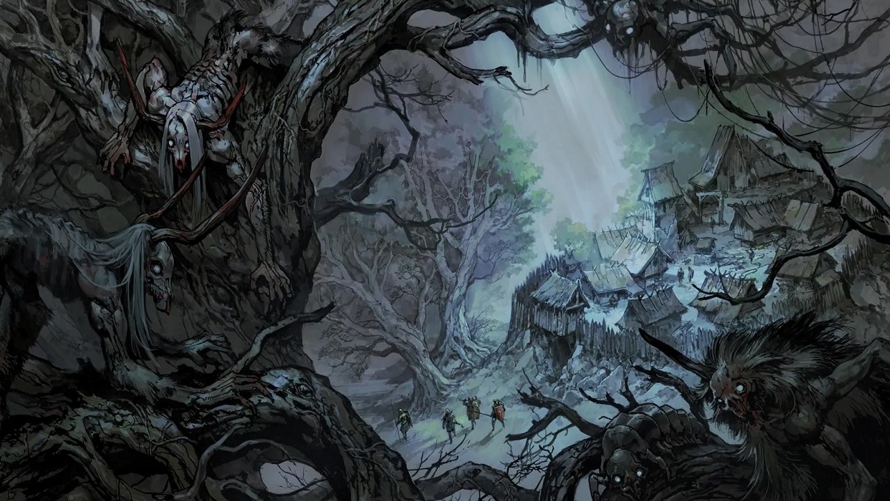 Klimatyczny trailer ujawnia datę premiery mrocznej słowiańskiej strategii Gord, źródło grafiki: Team17..