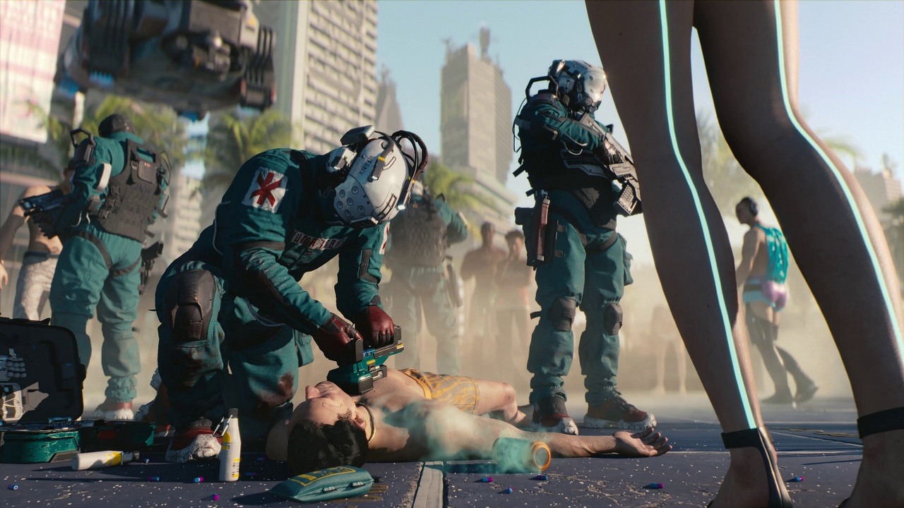 Cyberpunk 2077: Phantom Liberty z niespodzianką dla fanów Trauma Team, źródło grafiki: Cyberpunk 2077.