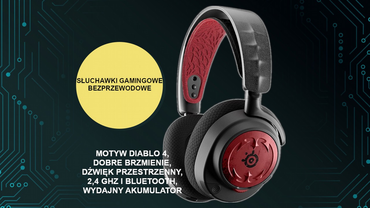 Diablo dobre słuchawki bezprzewodowe, które jednocześnie możesz połączyć z PC i telefonem.