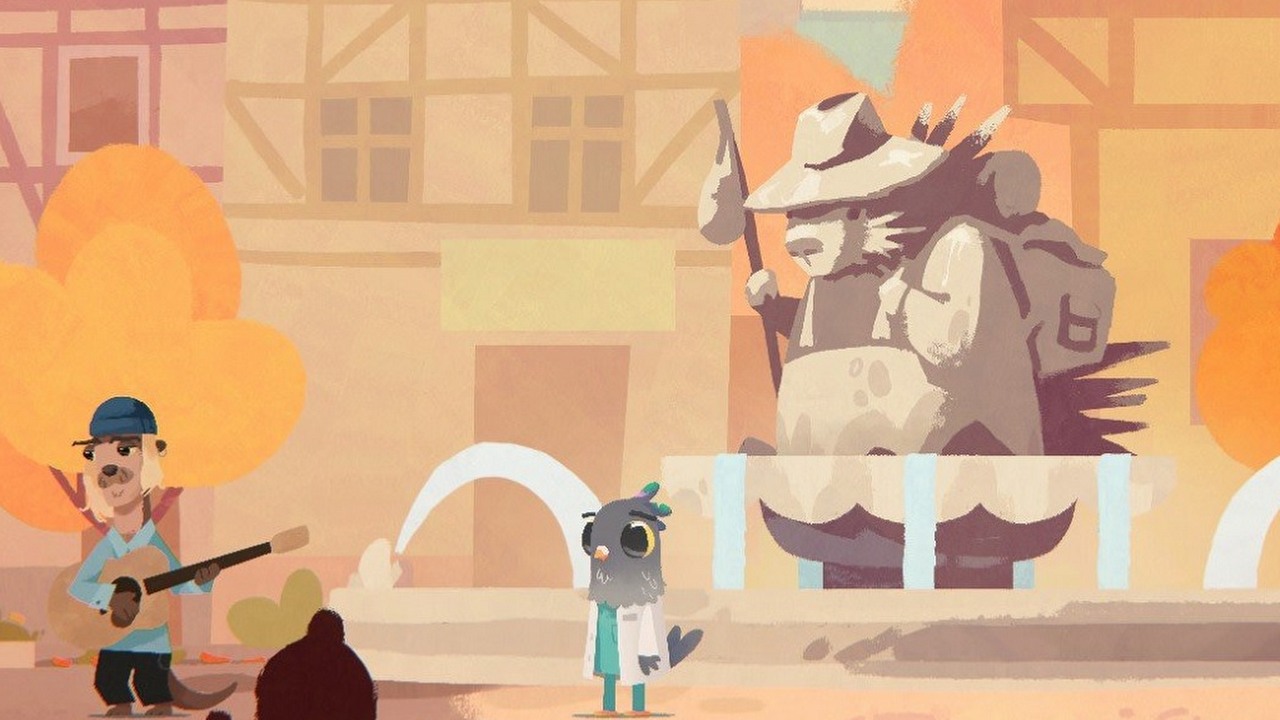 Fall of Porcupine to klimatyczna przygodówka w stylu Night in the Woods - premiera [Aktualizacja], źródło grafiki: BUNTSPECHT.GAMES.