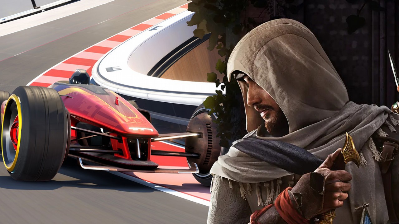 Assassin's Creed Mirage x Trackmania to crossover wykluty w głowie szalonego geniusza, źródło grafiki: Ubisoft.