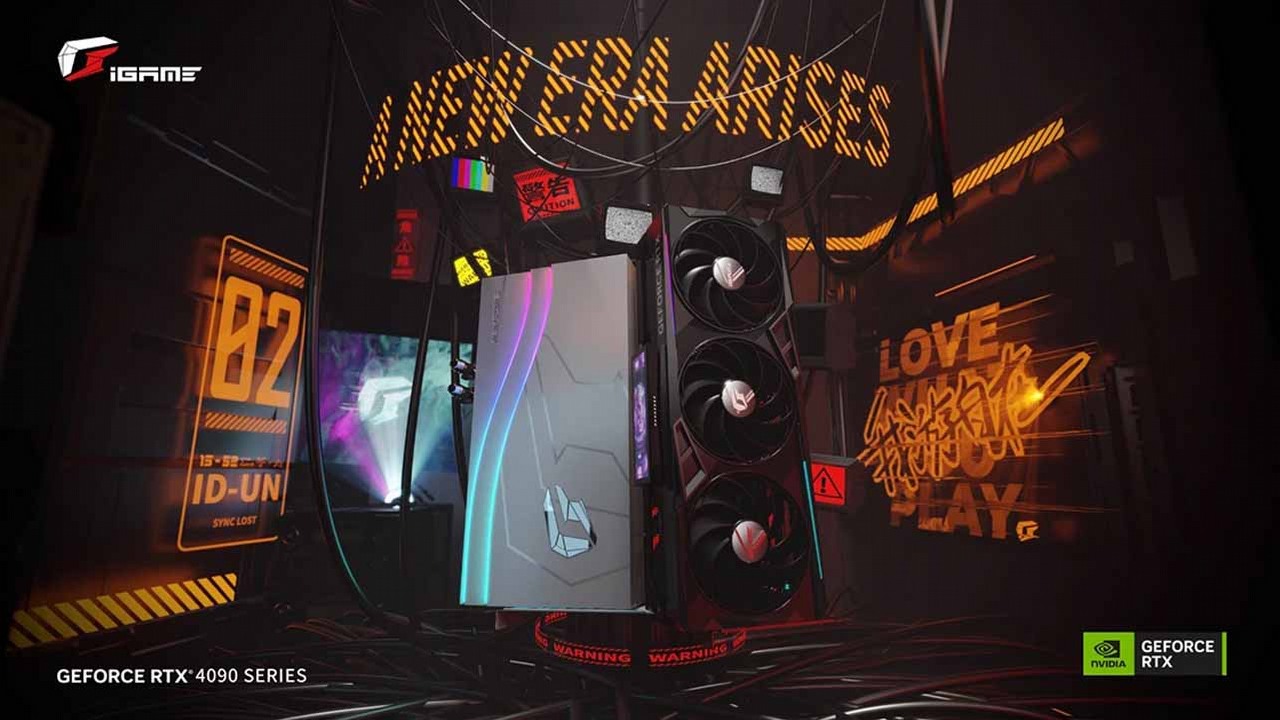 GeForce RTX 4090 z nowym rekordem, o krok od 4 GHz, źródło grafiki: Colorful.