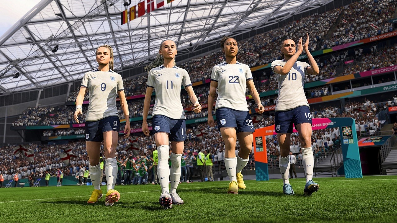 EA nie odpuszcza kobiet w piłce nożnej. FIFA 23 z nowymi trybami, źródło grafiki: EA Sports.