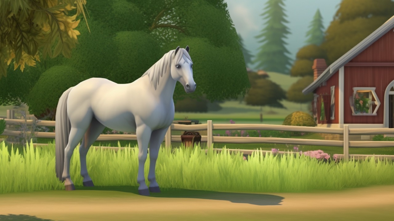 The Sims 4 wreszcie dostanie dodatek z końmi, którego gracze domagali się od lat, źródło grafiki: The Sims / Twitter.