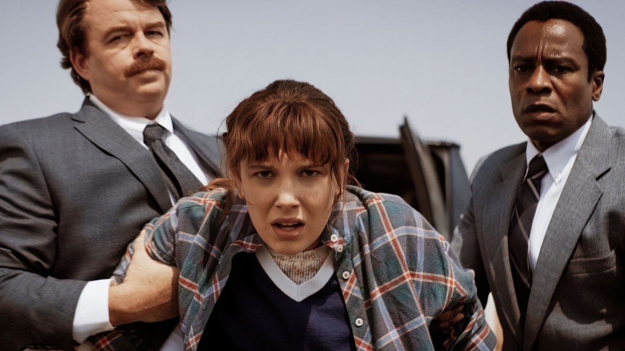 Stranger Things już nie jest liderem wśród seriali Netflixa. To wynik zmian, źródło grafiki: Stranger Things; Matt Duffer i Ross Duffer; Netflix; 2016.