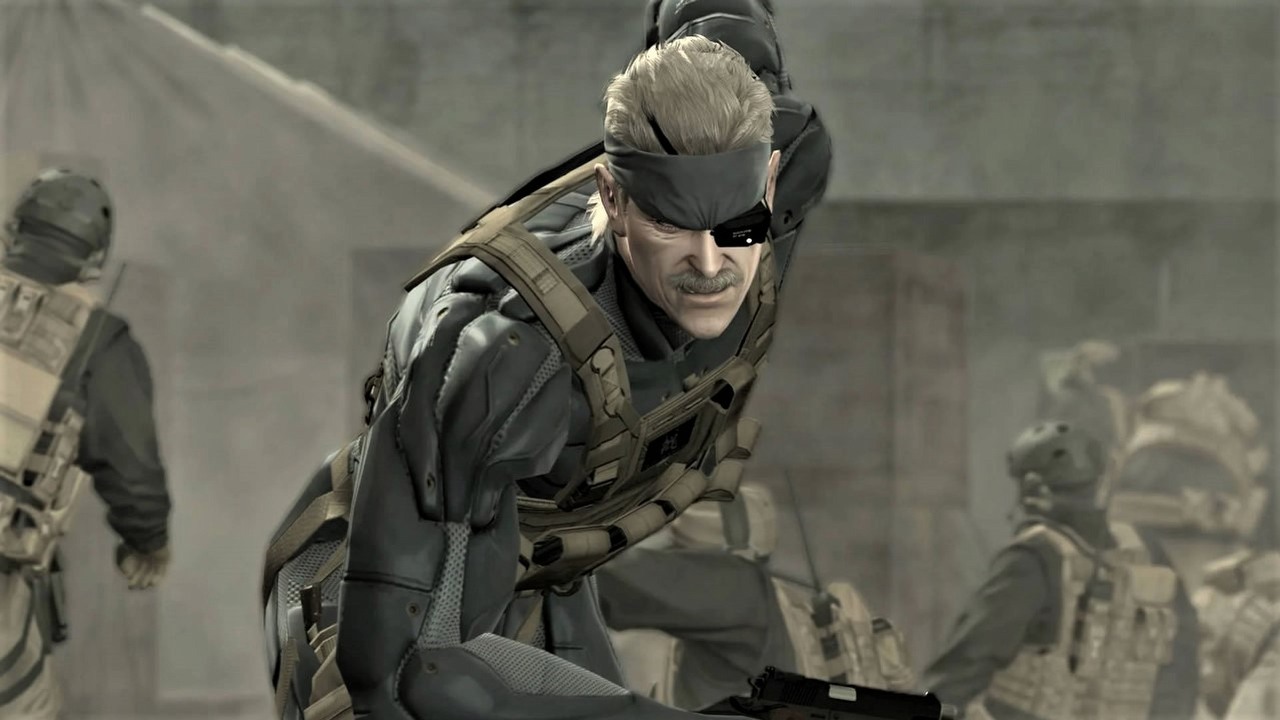Metal Gear Solid 4 również trafi na PC i konsole obecnej generacji? Tak sugeruje przeciek, źródło grafiki: Konami.