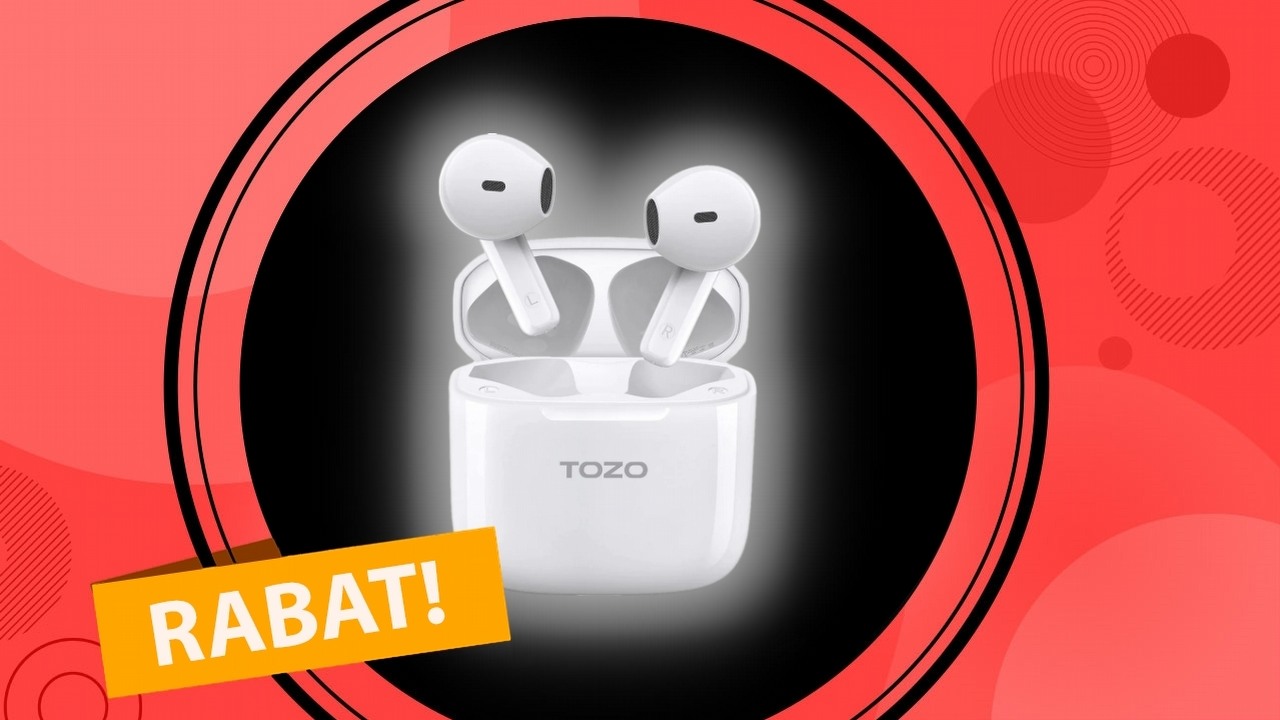 Budżetowe słuchawki Bluetooth są teraz jeszcze tańsze w promocji na Amazon.pl, źródło grafiki: Tozo.