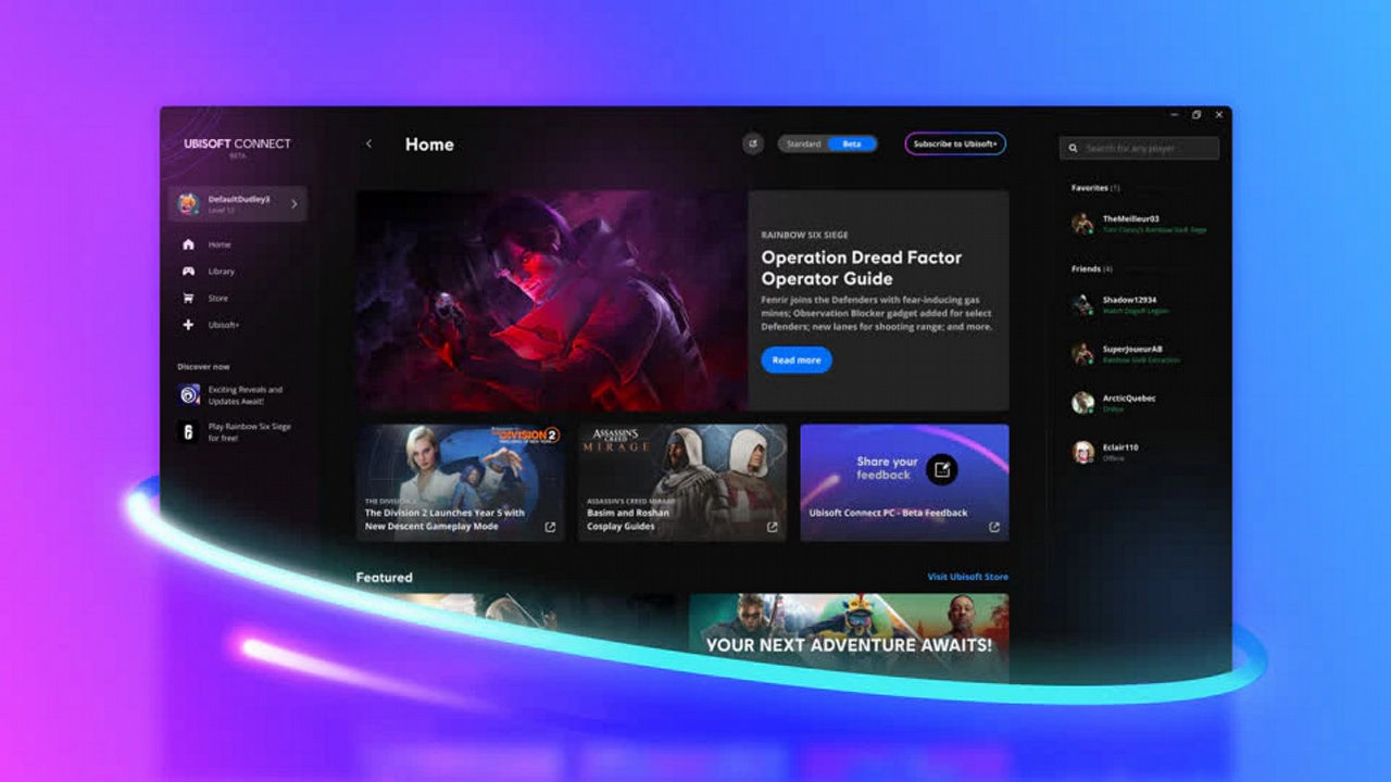 Ubisoft Connect jest fatalny, ale już wkrótce nie będzie, źródło grafiki: Ubisoft.