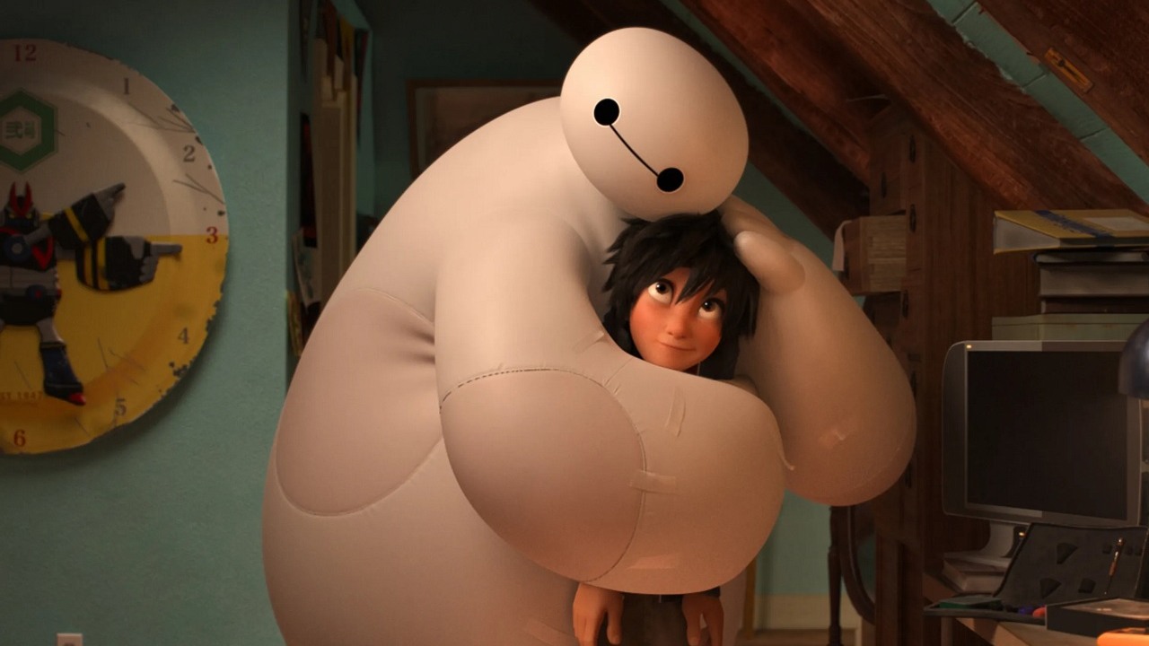 Nie wszyscy wiedzą, że ten bardzo dobry film to historia Marvela, źródło grafiki: Wielka szóstka; Chris Williams i Don Hall; Walt Disney Animation Studios; 2014.