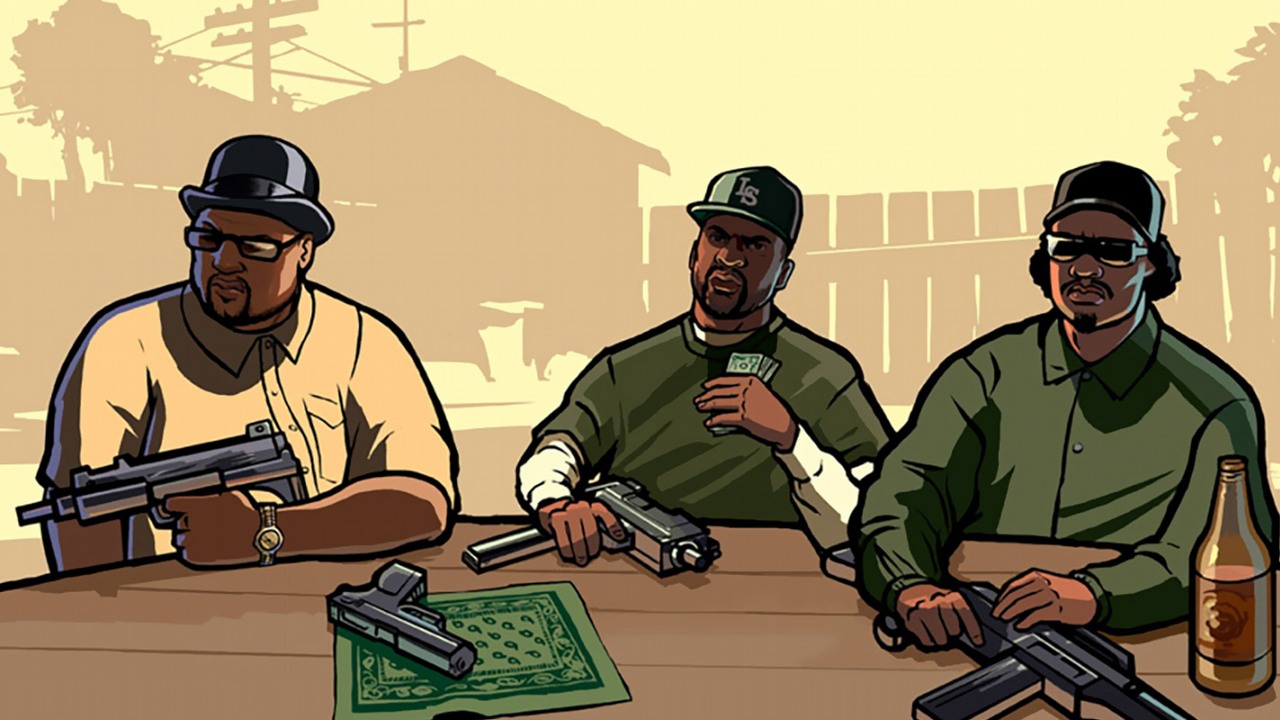 Multi Theft Auto: San Andreas - wielki mod GTA z nową wersją, źródło grafiki: Rockstar Games.