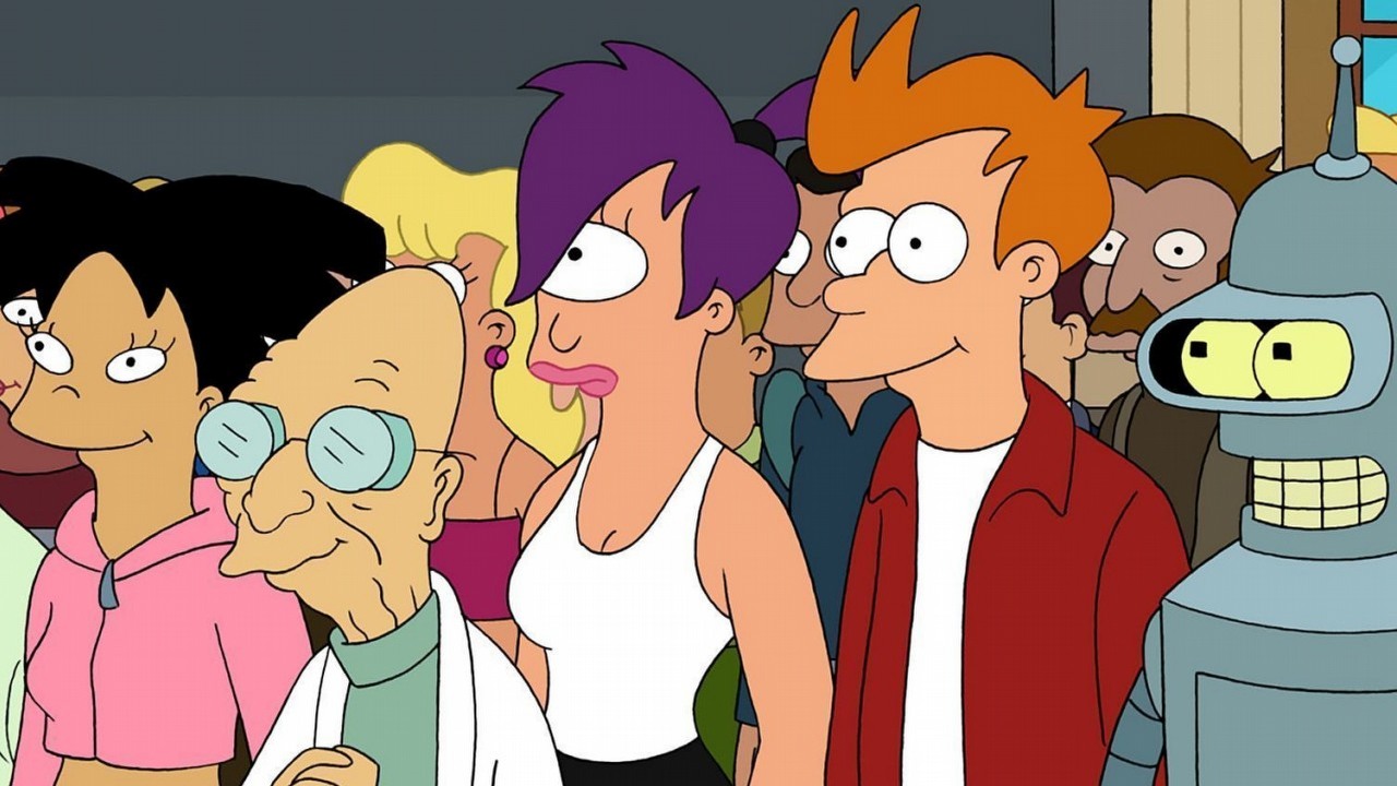 Disney Plus na lipiec 2023 - lista seriali i filmów, źródło grafiki: Futurama; Matt Groening; Disney+; 2023.