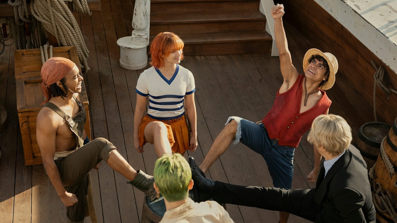 Jak długo może trwać netflixowa adaptacja anime, które ma ponad 1000 odcinków? „Tyle, ile trzeba”, źródło grafiki: One Piece, Steven Maeda, Netflix, 2023..