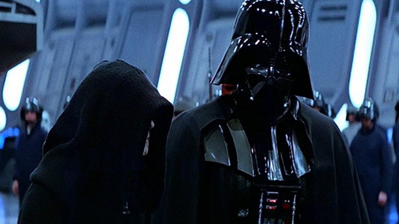 Rok temu Star Wars udzieliło najlepszego wyjaśnienia, jak Darth Vader różni się od Palpatine'a, źródło grafiki: Gwiezdne wojny: część VI – Powrót Jedi; Richard Marquand; Lucasfilm; 1983.