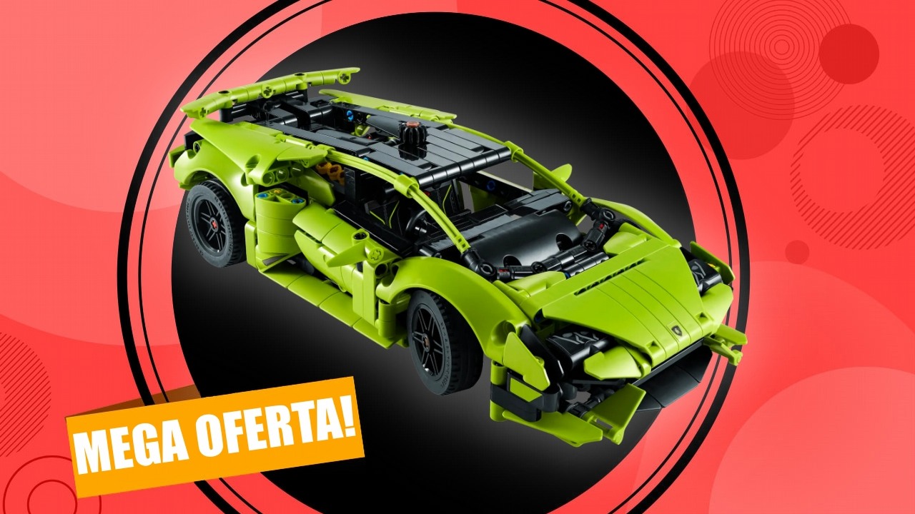Wypasiony zestaw LEGO Lamborghini Huracan kupisz w megapromocji, źródło grafiki: LEGO.