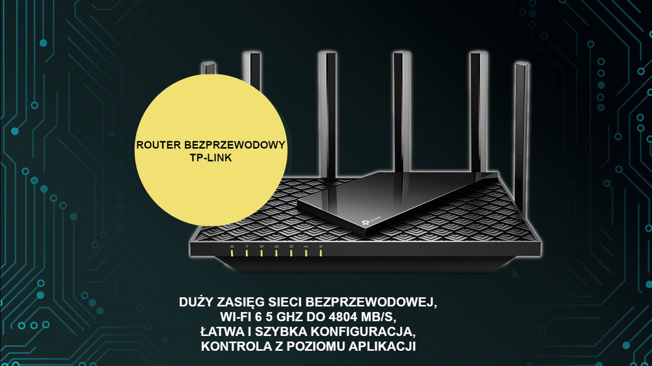 Szybki router, którego nie zajedzie nawet wiele podłączonych urządzeń.