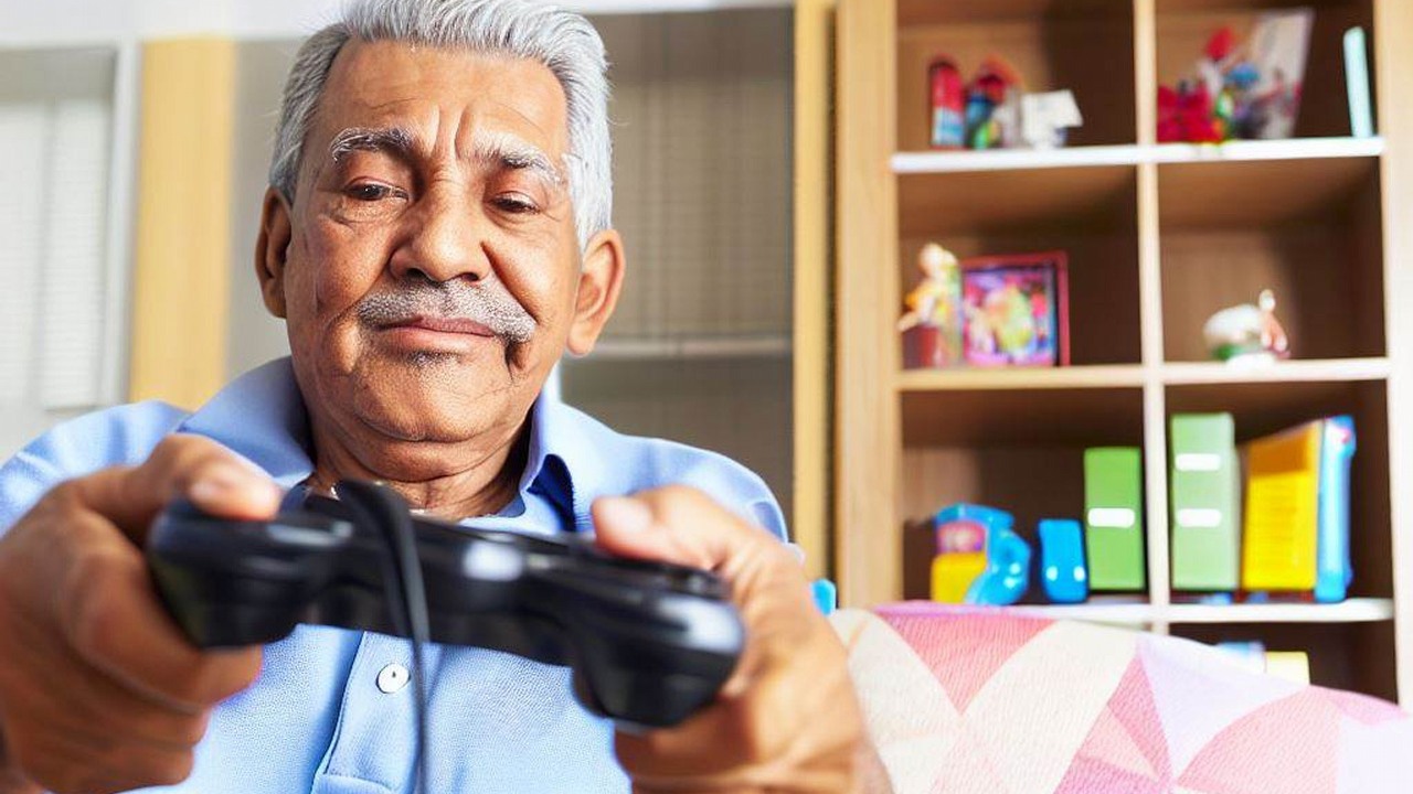 Starsi gracze czują się zapomniani przez branżę gier, źródło grafiki: Bing..