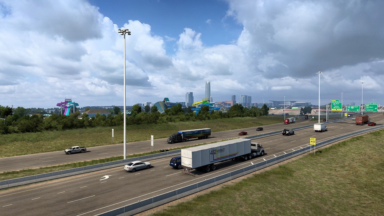 ATS Oklahoma cieszy oko miejskimi pejzażami, źródło grafiki: SCS Software/Steam.