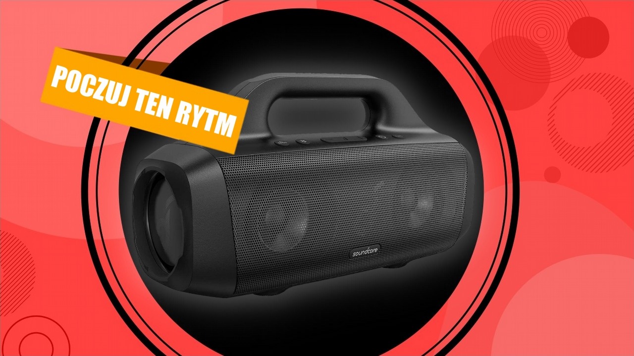 Te głośniki przenośne od dawna nie były tak tanie. Idealne na grilla i wypoczynek w plenerze, źródło grafiki: Soundcore.