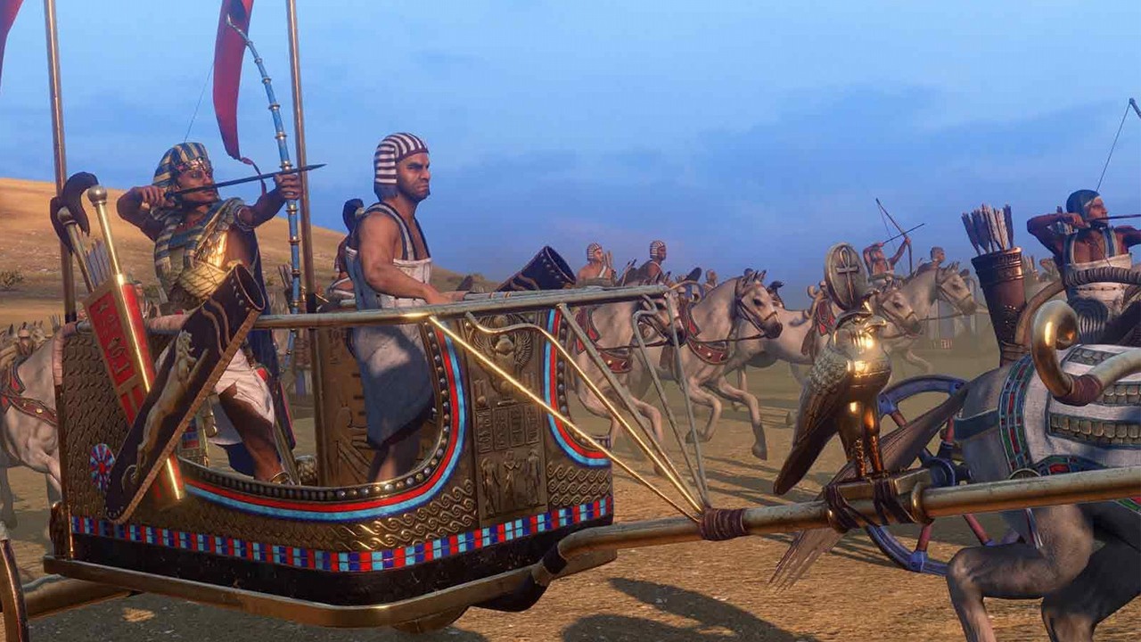 Wojny w Total War: Pharaoh będą niemałym wyzwaniem z uwagi na specyfikę map, źródło grafiki: Sega.