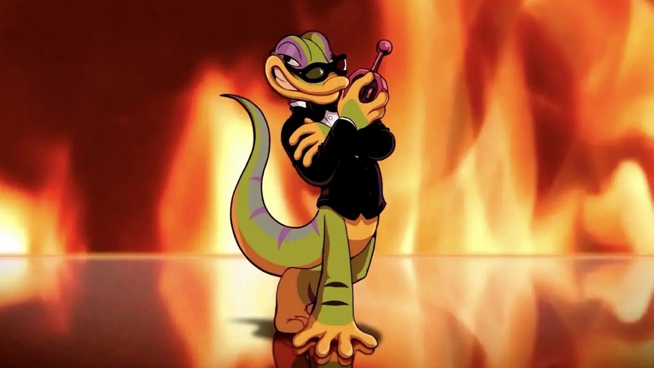 Gex, kultowa platformówka, zaliczy wielki powrót po ponad 24 latach, źródło grafiki: Limited Run Games..