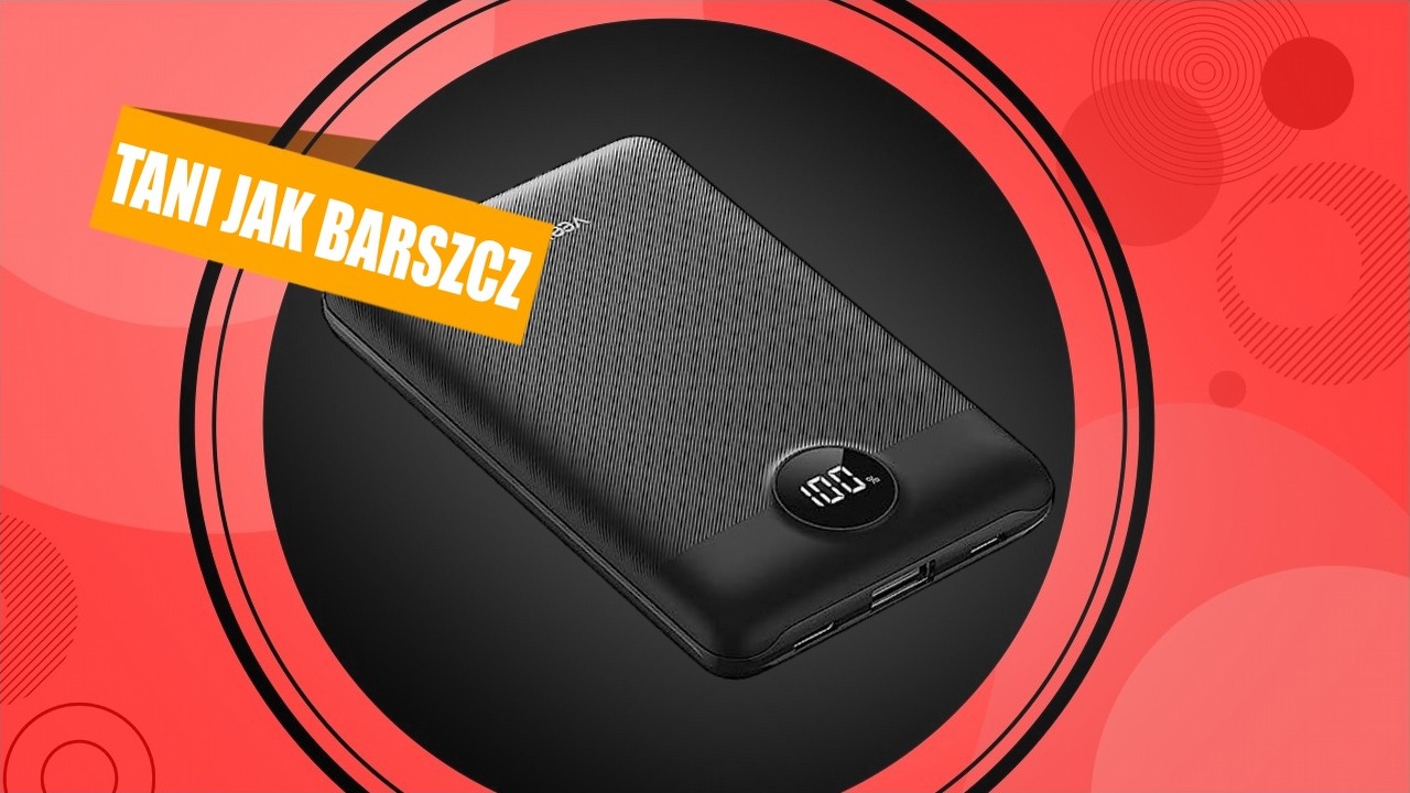 Ten kieszonkowy powerbank to idealne urządzenie na wakacyjny wyjazd. Kupisz go w bardzo niskiej cenie, źródło grafiki: Veektomx.