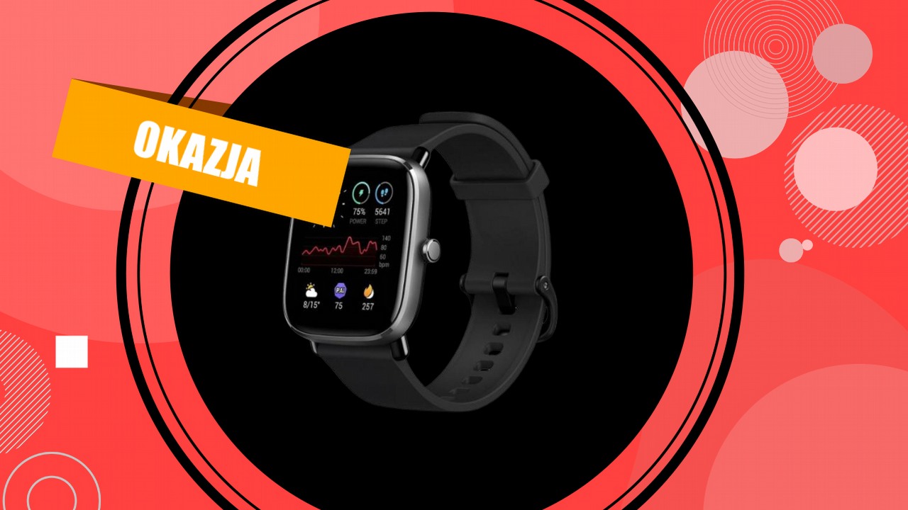 Popularny smartwatch ponownie trafił do świetnej promocji, źródło grafiki: Amazfit.