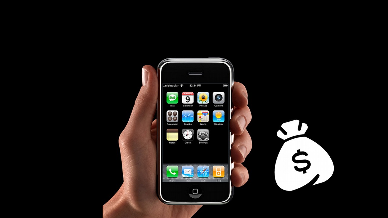 16-letni iPhone w folii sprzedał się za ponad 700 tysięcy złotych, źródło grafiki: Apple / Canva.